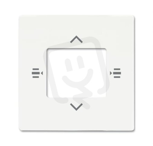 ABB KNX Kryt pro prvek ovládací 6násobný mechová bílá 6108/61-884-500