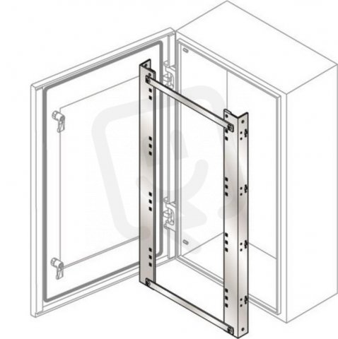 Rám pro modulární panel nerez 14 modulů x 2 řady500x400 (vxš) ABB KD5040X