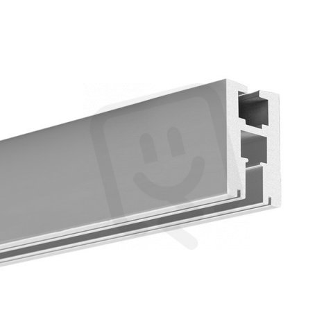 LED lišta na sklo KLUŚ EX-ALU stříbrná anoda 1m ALUMIA 18043|1m