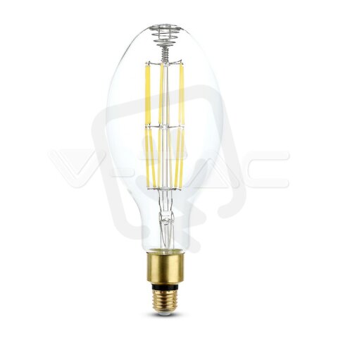 LED žárovka V-TAC 24W E27 ED120 Clear Cover Filament 6400K 160LM/W EVOL. VT-2324