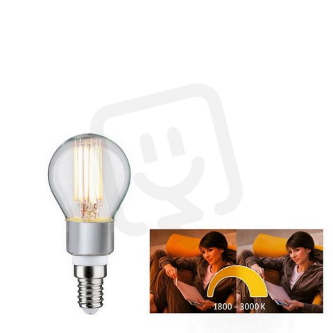 LED kapka 5 W E14 1.800 - 3000K dim to warm PAULMANN 28778