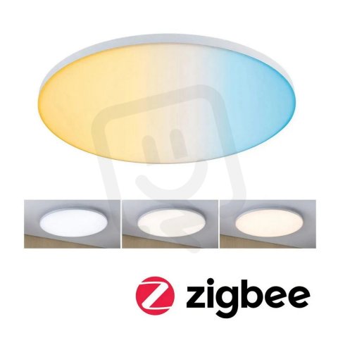 LED Panel Smart Home Zigbee Velora kruhové 600mm měnitelná bílá bílá stmívatelné