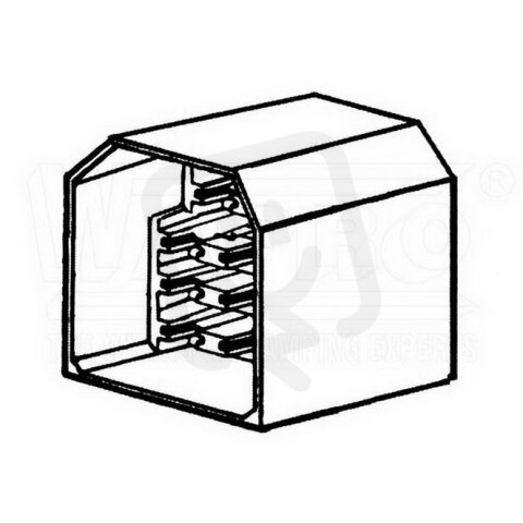 KRT-11KJ-63-PA kryt pro lisovací konekto