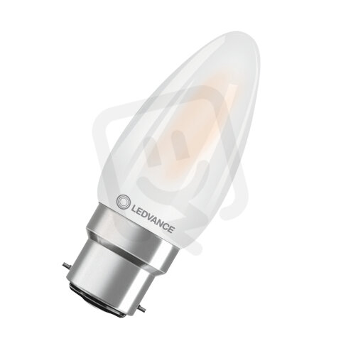 LEDVANCE LED CLASSIC B DIM CRI 90 S 3.4W 927 Frosted B22d