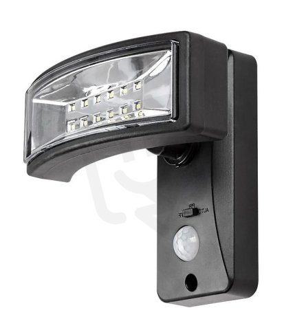 VALPOVO LED 2,4W IP44 černá RABALUX 77019