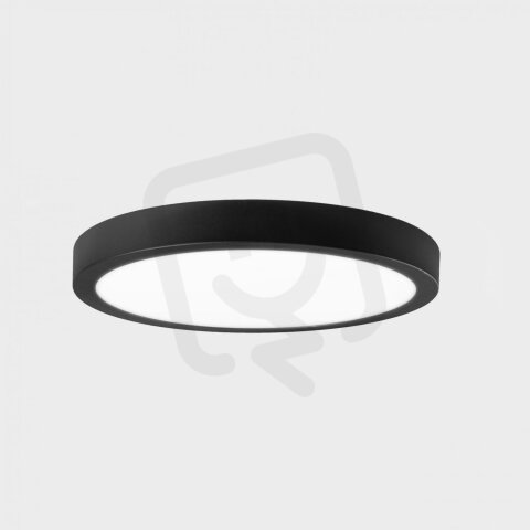 DISC SLIM stropní svítidlo černá 48 W 3000K fázové stmívání KOHL LIGHTING