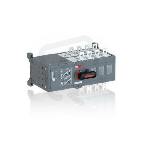 Přepínač ABB OTM160E4CM110V 4P I-0-II 160A na základnu s pohonem 110-125V AC/DC