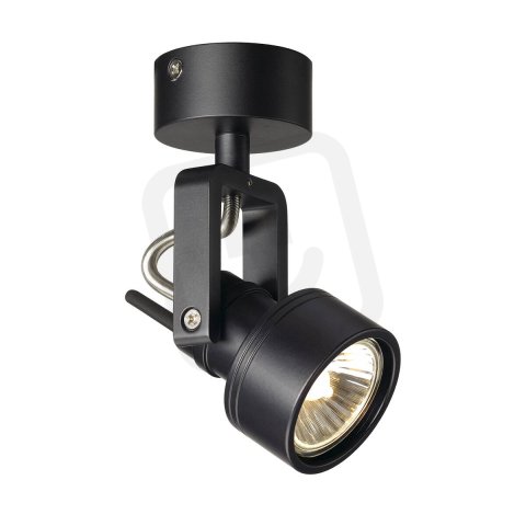 INDA nástěnné a stropní svítidlo bodové svítidlo QPAR51 černé matné max. 50 W
