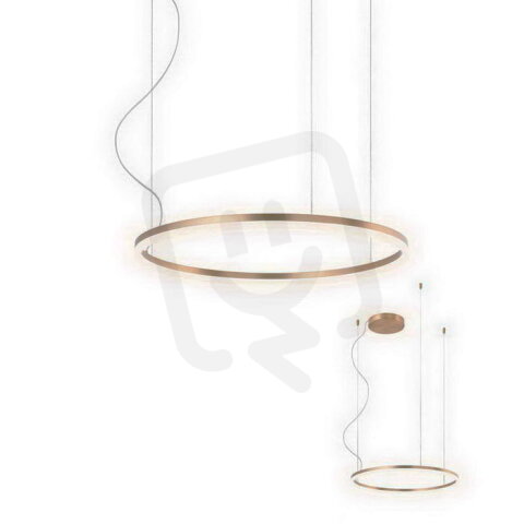 Závěsné svítidlo ORBIT SU LED 42W 3000K D600 BRASS-DALI REDO 01-1711-DALI