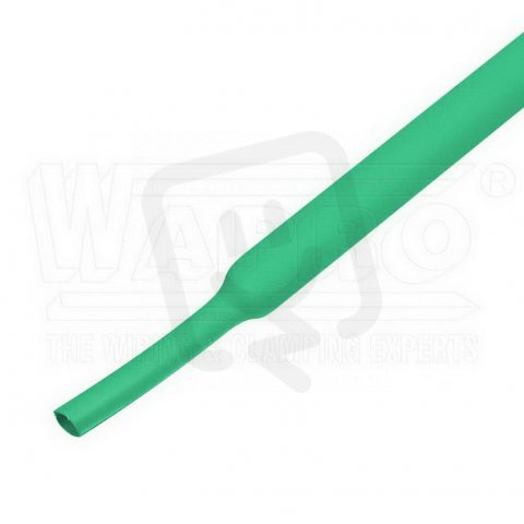 wpr5535 smrštitelná trubice 2:1 1,6/0,8 zelená WAPRO WST2-016-05-2