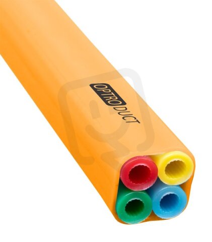 Mikrotrubička OPTRO-DUCT MULTI 4x 14/10mm OR oranžová plochý