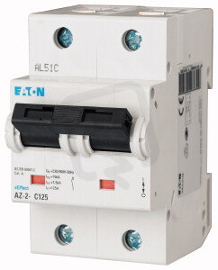 Eaton 211823 Jistič AZ,char D,2pólový,In=80A,Icn=20kA,Icu=20kA AZ-2-D80