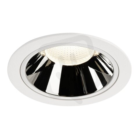 NUMINOS DL XL vnitřní LED zápustné stropní svítidlo bílá/chrom 4000K 20°