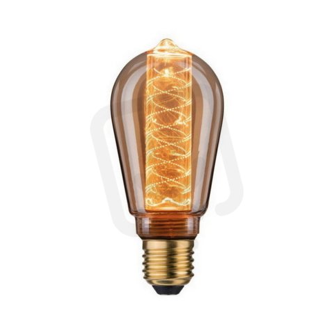 LED Vintage žárovka ST64 Inner Glow 4W E27 zlatá s vnitřní spirálou 28598