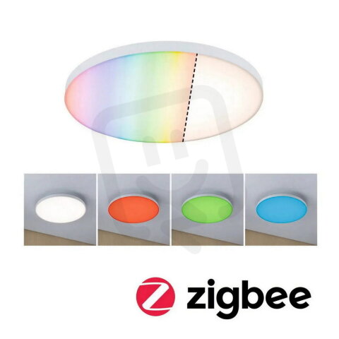 LED Panel Smart Home Zigbee Velora kruhové 400mm RGBW bílá stmívatelné 79897