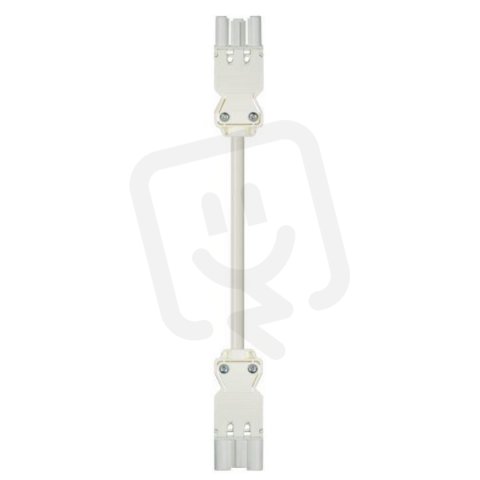 kabel propojovací se dvěma konektory gesis, 3-pól, 3*1,5mm2, délka 7m, bílý