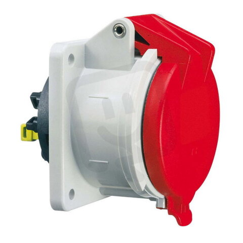 Zásuvka vestavná 16A 5p 400V IP55 6h Quick-Connect BALS 13545