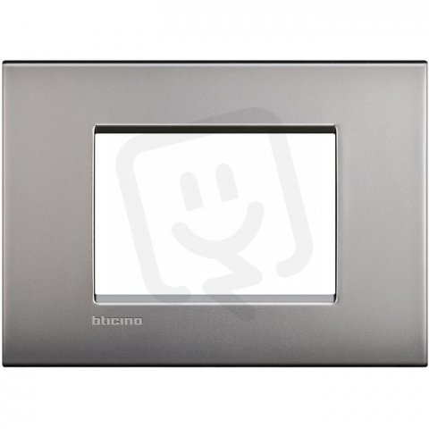 BTICINO LIVINGLIGHT RÁMEČEK AIR 3MODULOVÝ NIKL LNC4803NK