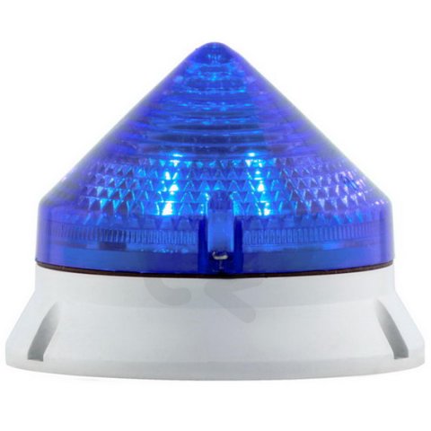 Modul optický CTL 900 STEADY/FLASHING 24/240VAC, IP54, BA15d, modrá, světle šedá