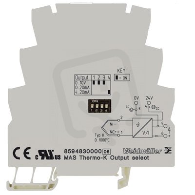 Teplotní převodník MAZ THERMO-K 0...1000°C WEIDMÜLLER 8594860000