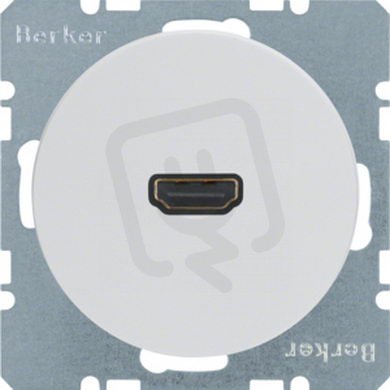 Zásuvka HDMI, R.1/R.3, bílá lesk BERKER 3315422089