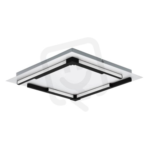 Stropní svítidlo ZAMPOTE LED 380X380 bílá/černá 25W IP20 EGLO 900329