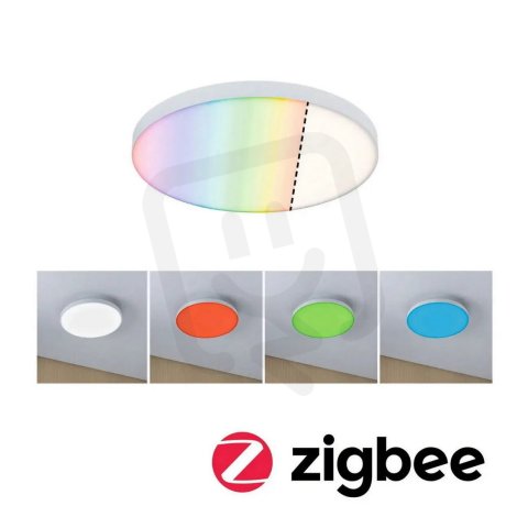 LED Panel Smart Home Zigbee Velora kruhové 300mm RGBW bílá stmívatelné 79899