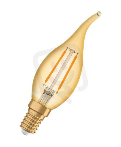 LEDVANCE Vintage 1906 LED CLASSIC B 1.5W 824 Gold E14