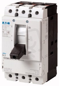 Eaton 110313 Vypínač, 3pól, dálk.vypnutí, třmen.svorky, In=250A N2-250-BT