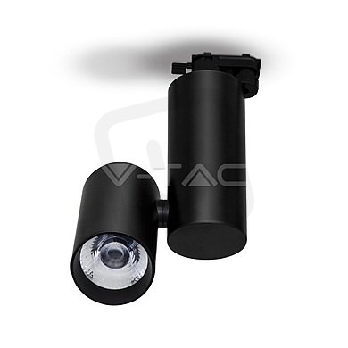 30W LED track Light Black Body Natural W