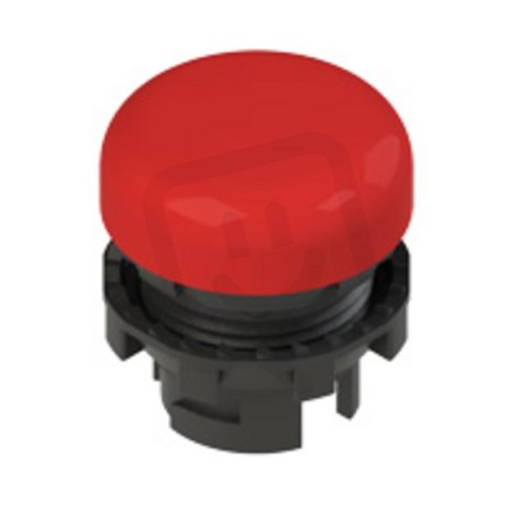 PIZZATO Kontrolka, červenná, s optickou čočkou, kovový kroužek