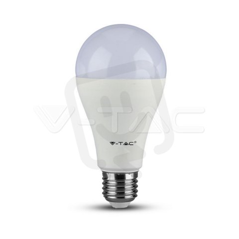 LED žárovka V-TAC 15W E27 A60 Thermoplastic 3000K 3PCS/Blister Pack