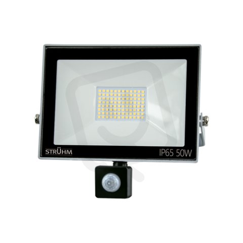 Reflektor KROMA LED S 50W CW IP65 120° pohyb. senzor šedá IDEUS 03707