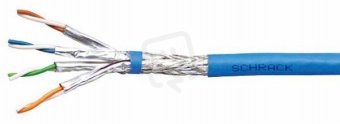 Kabel S/FTP Cat.7 4x2xAWG23, LS0H IEC 33