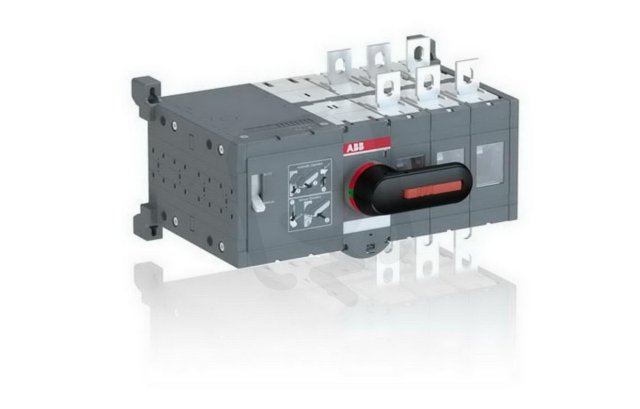 Přepínač ABB OTM315E3CM110V 3P I-0-II 315A na základnu s pohonem 110-125V AC/DC