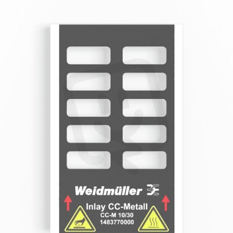 Značení zařízení CC-M 10/30 2X2.5 ST SDR WEIDMÜLLER 1505150000