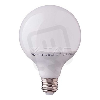 LED žárovka V-TAC 17W E27 G120 Plastic 4000K VT-218