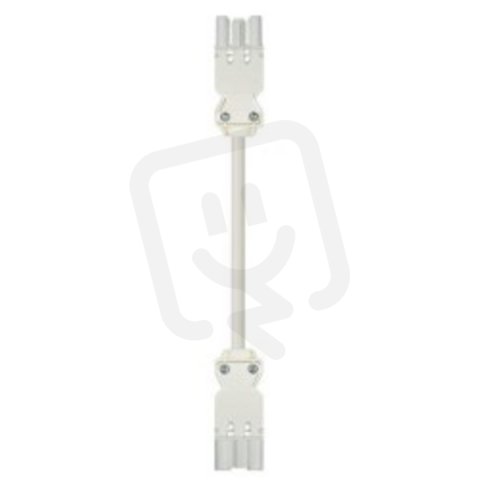 kabel propojovací se dvěma konektory gesis, 3-pól, 3*1,5mm2, délka 0,5m, bílý