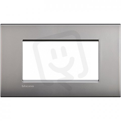 BTICINO LIVINGLIGHT RÁMEČEK AIR 4MODULOVÝ NIKL LNC4804NK