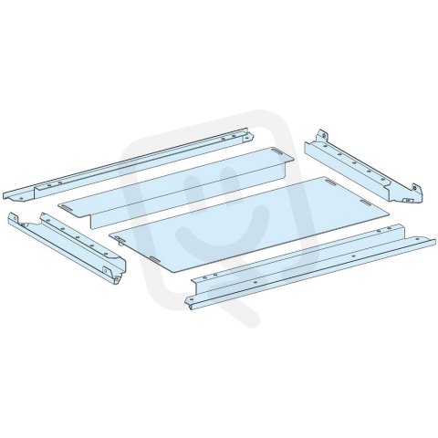 Dvoudílná spodní deska IP30, Š=800mm, H=600mm SCHNEIDER LVS08698