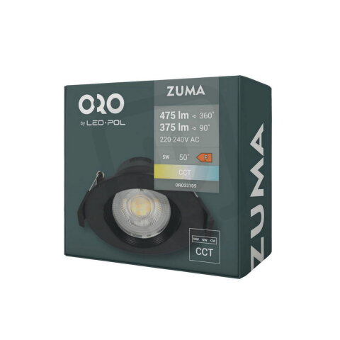 ORO ZUMA LED R 5W CCT-B