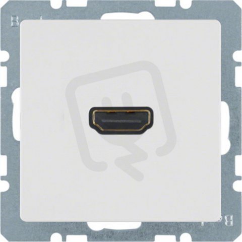 Zásuvka HDMI, Q.x, bílá sametová BERKER 3315426089