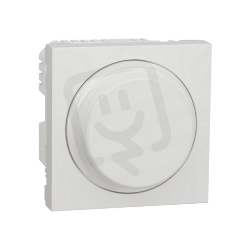 Otočný stmívač NOVÁ UNICA univerzální LED 5-200W, Bílý Antibakteriální