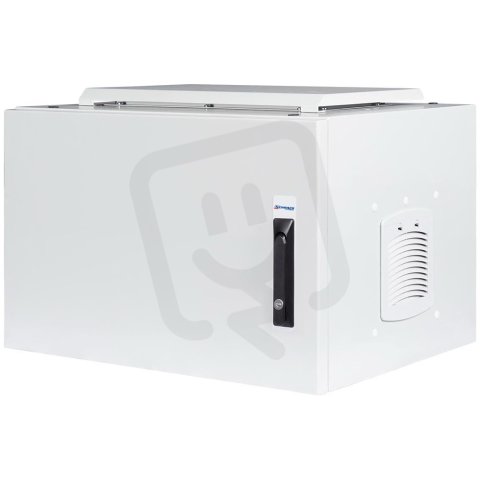 Nástěnný rozvaděč 7U 600x450mm, vnitřní IP55, plechové dveře SCHRACK DTWI076042