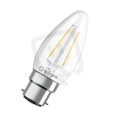 LEDVANCE LED CLASSIC B P 2.5W 827 Clear B22d