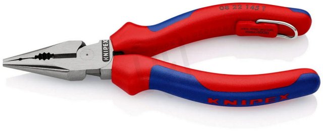 Kombinované úzké ploché kleště 145 mm KNIPEX 08 22 145 T BK