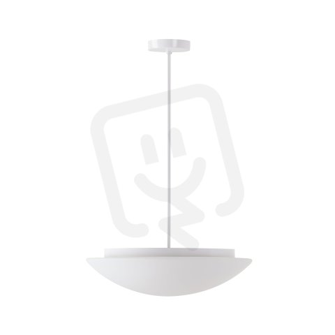 Závěsné svítidlo se skleněným stínidlem OSMONT AURA P5 3x10W IP40 E27 bílá