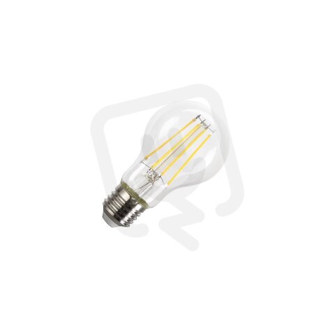 LED A60, LED-žárovka, průhledná, E27, 8W, 3000K SLV 1008644