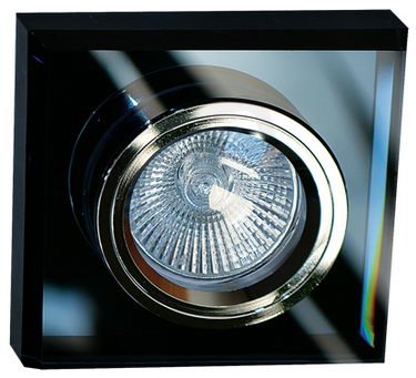 Rámeček podhledového svítidla BLACK PEARL-S skleněný, čtvercový GREENLUX GXPO001