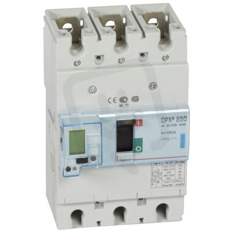 DPX3 250ELE 3P 160A 70KA LEGRAND 420638